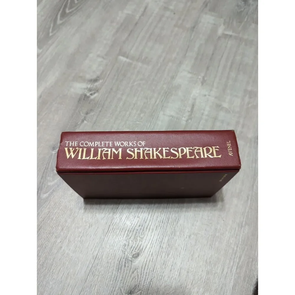 The Complete Works of William Shakespeare Avenel Hardback 1975